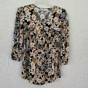 O'Neill Multicolor Floral Blouse size S